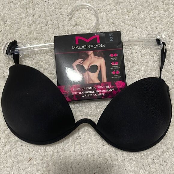 NIP- Maidenform- size 2 (extra small). Combo push up bra - Picture 1 of 5